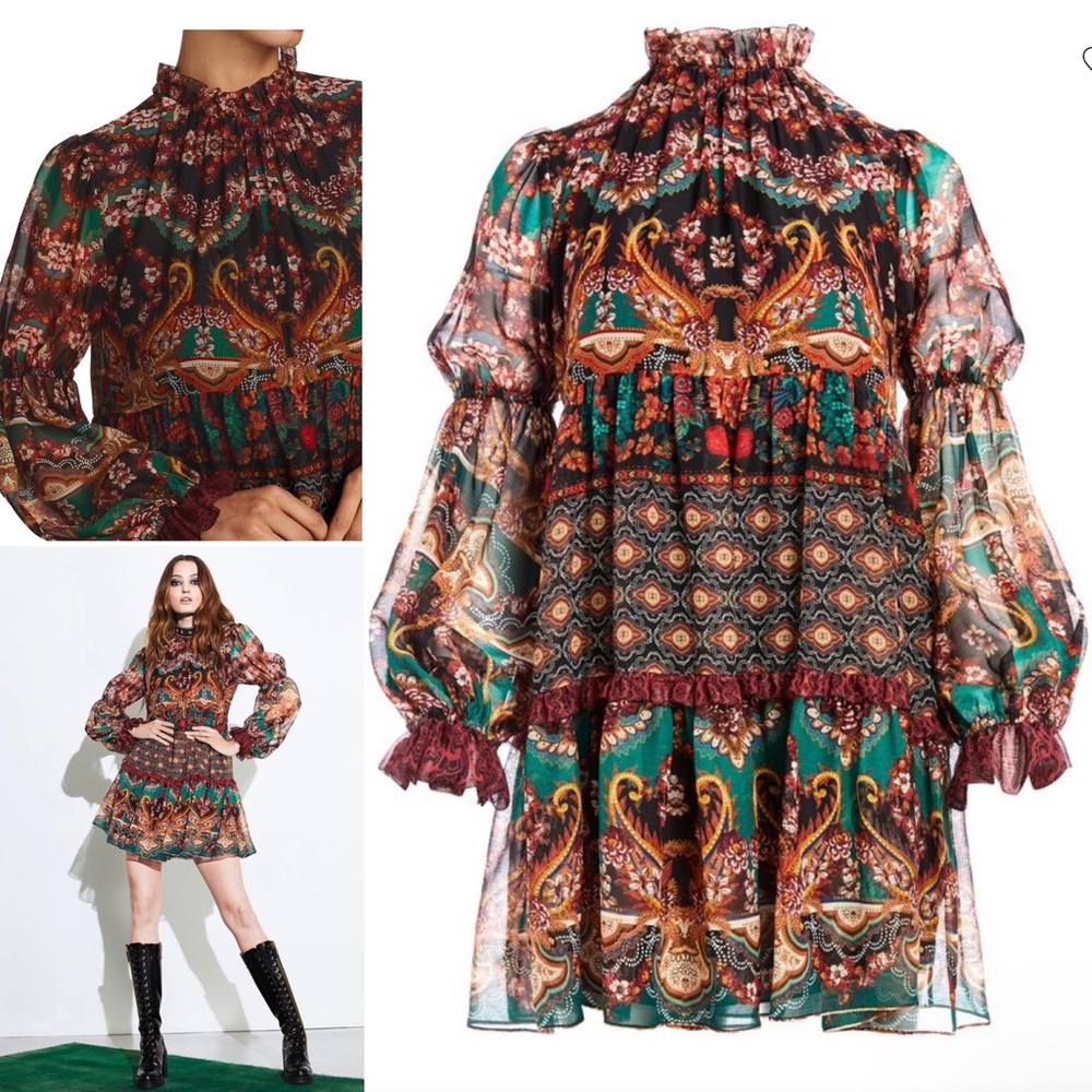 🌺SOLD🌺 Alice + Olivia Marella Paisley Dress, NWT
